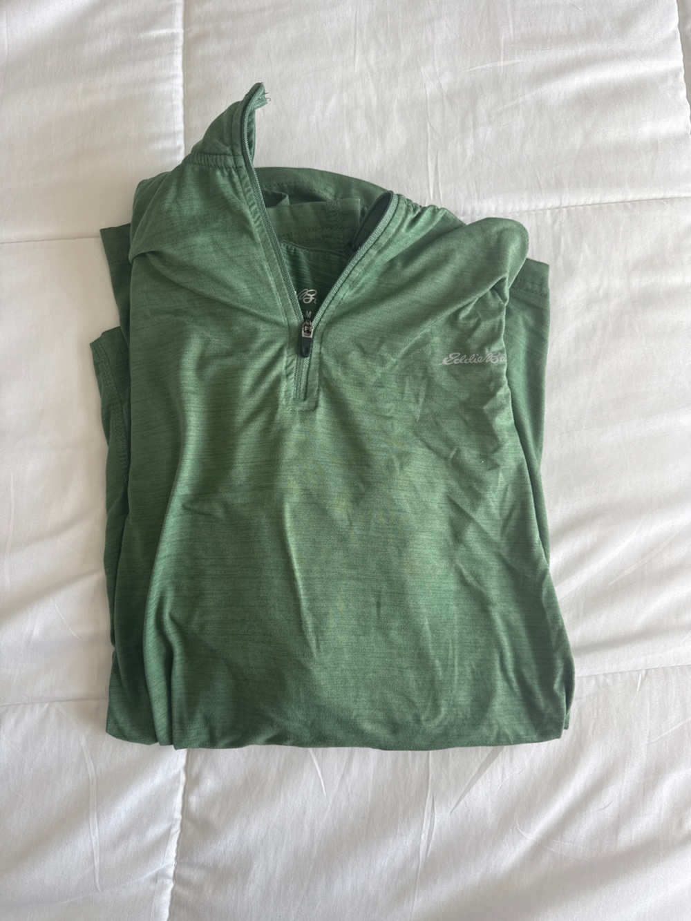 Eddie Bauer Green Half-Zip